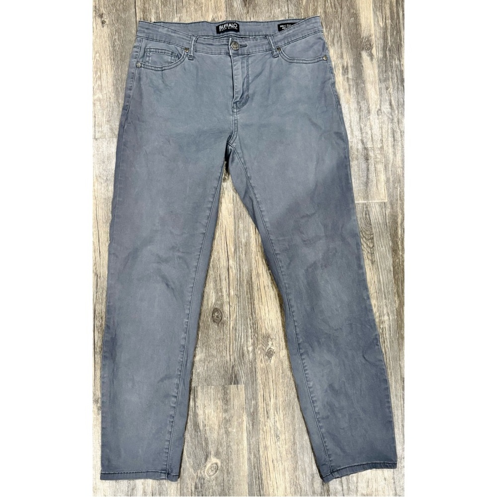 💸📉 Ash Gray Mid Rise Stretch Skinny Jeans